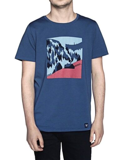 T-shirt blue Mountains