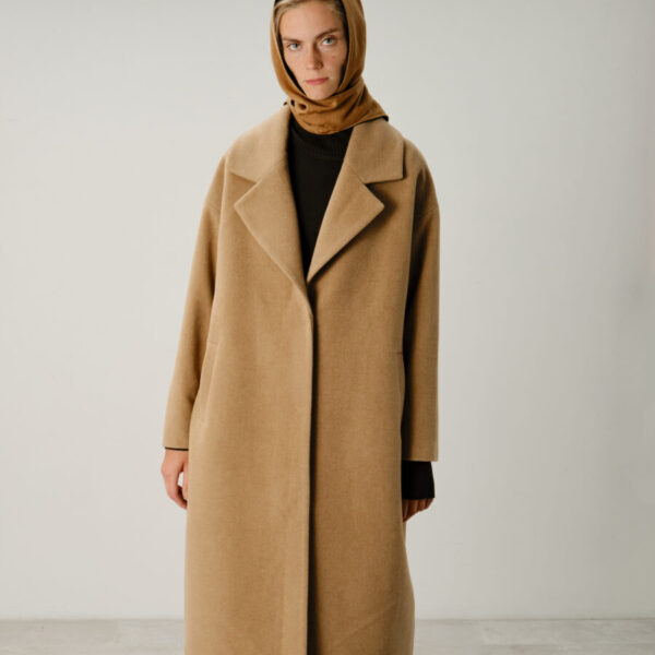Camel Coat with Cashmere by Momot