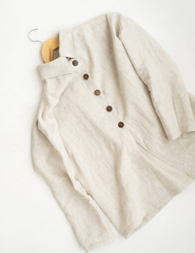 Linen Basic Shirt by Leige
