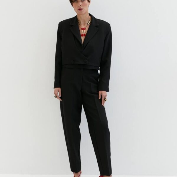 “Milan” Black Trousers