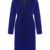 Electric Blue Wool Coat