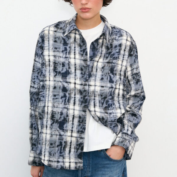 Boiled Blue Checked Shirt