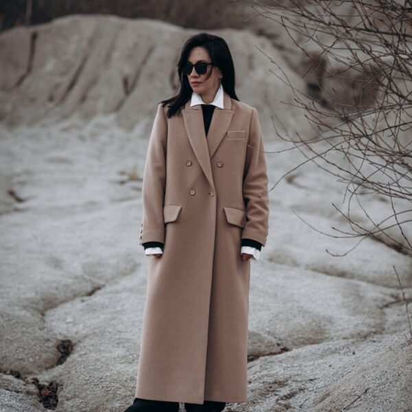 Wool Camel Maxi Coat