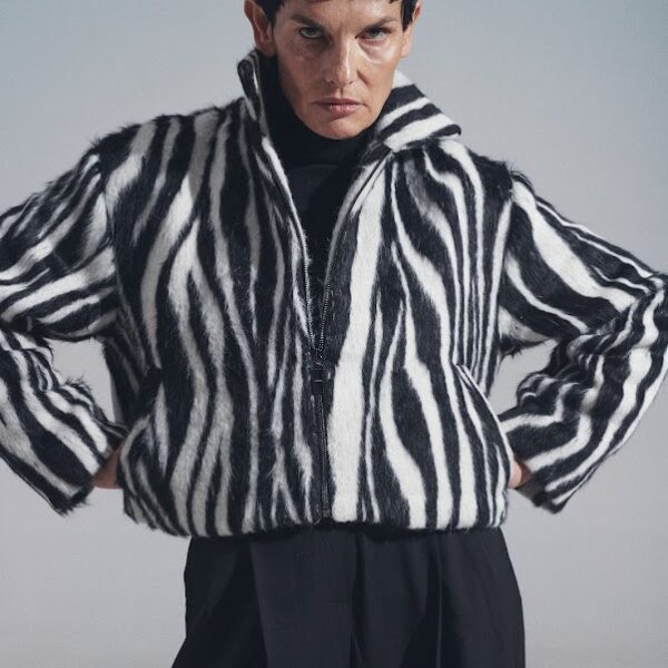 Zebra coat