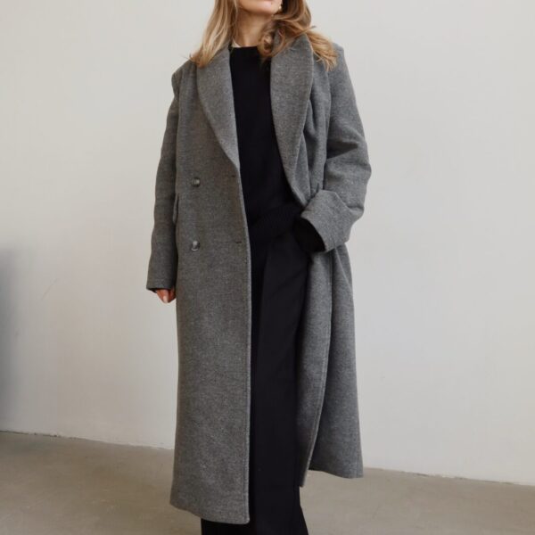 Gray Wool Coat