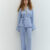 Silky Blue Trousers