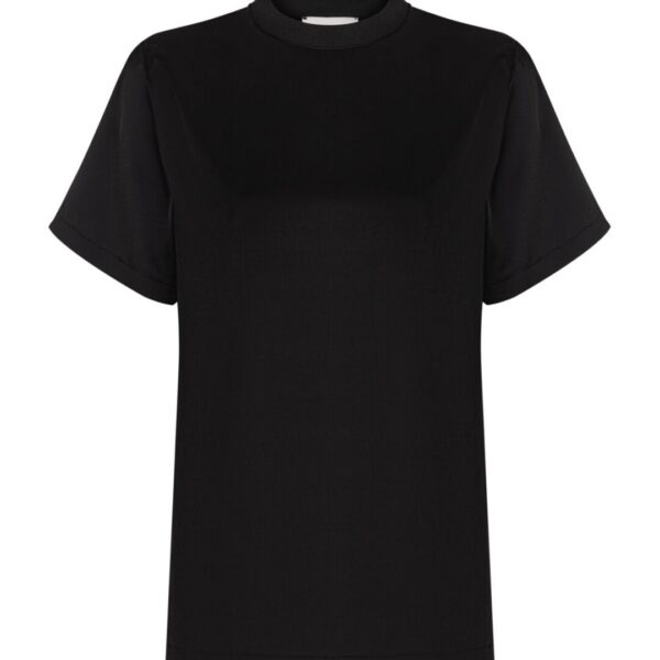 Silky Black T-shirt