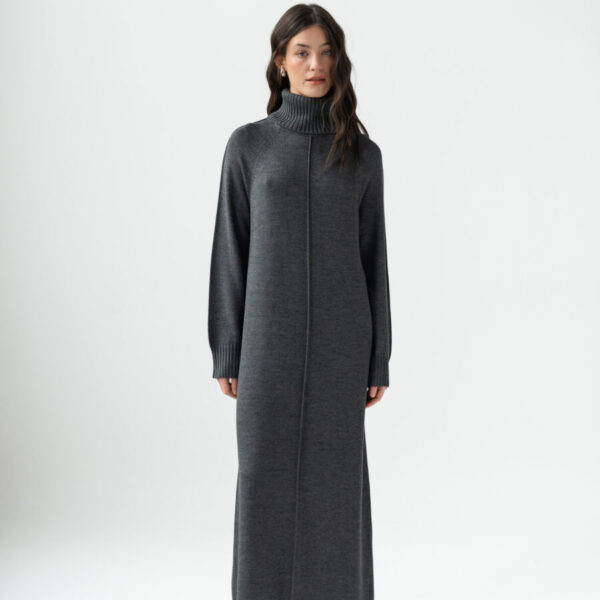 Graphite Knit Dress