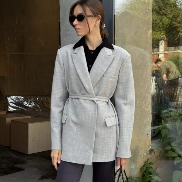 Grey Wool Jacket