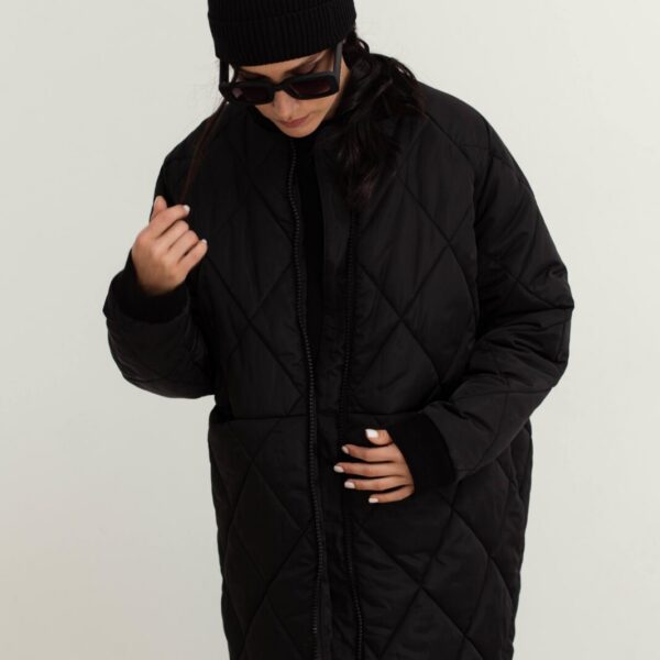 Black Winter Jacket Hugue