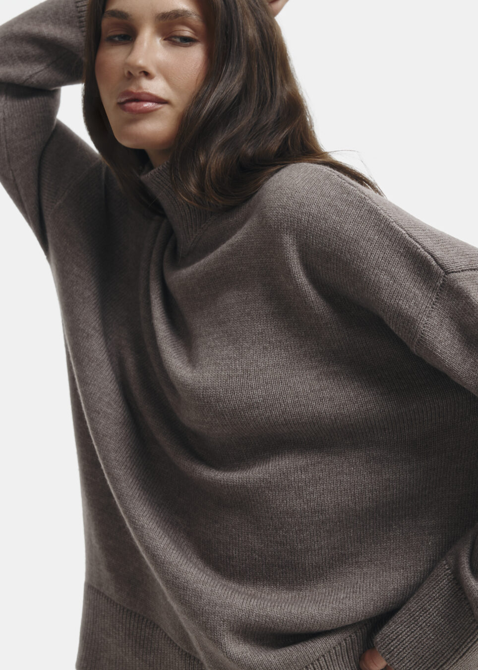 Wool Suit In a Cocoa Shade - Image 5