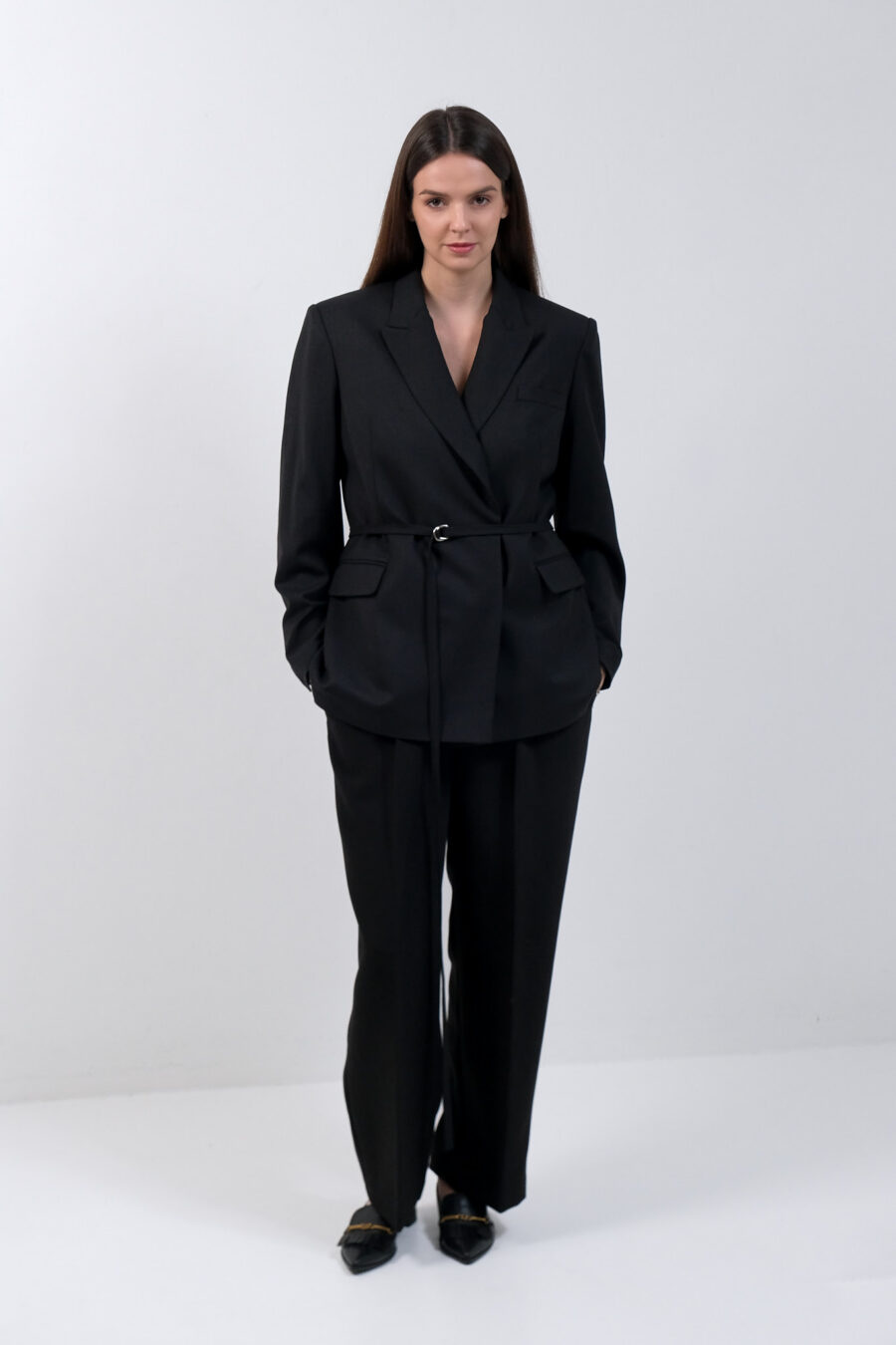 Black Wool Jacket - Image 7