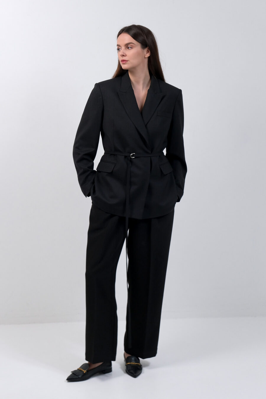 Black Wool Jacket - Image 6