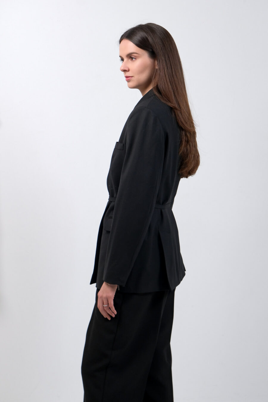 Black Wool Jacket - Image 11