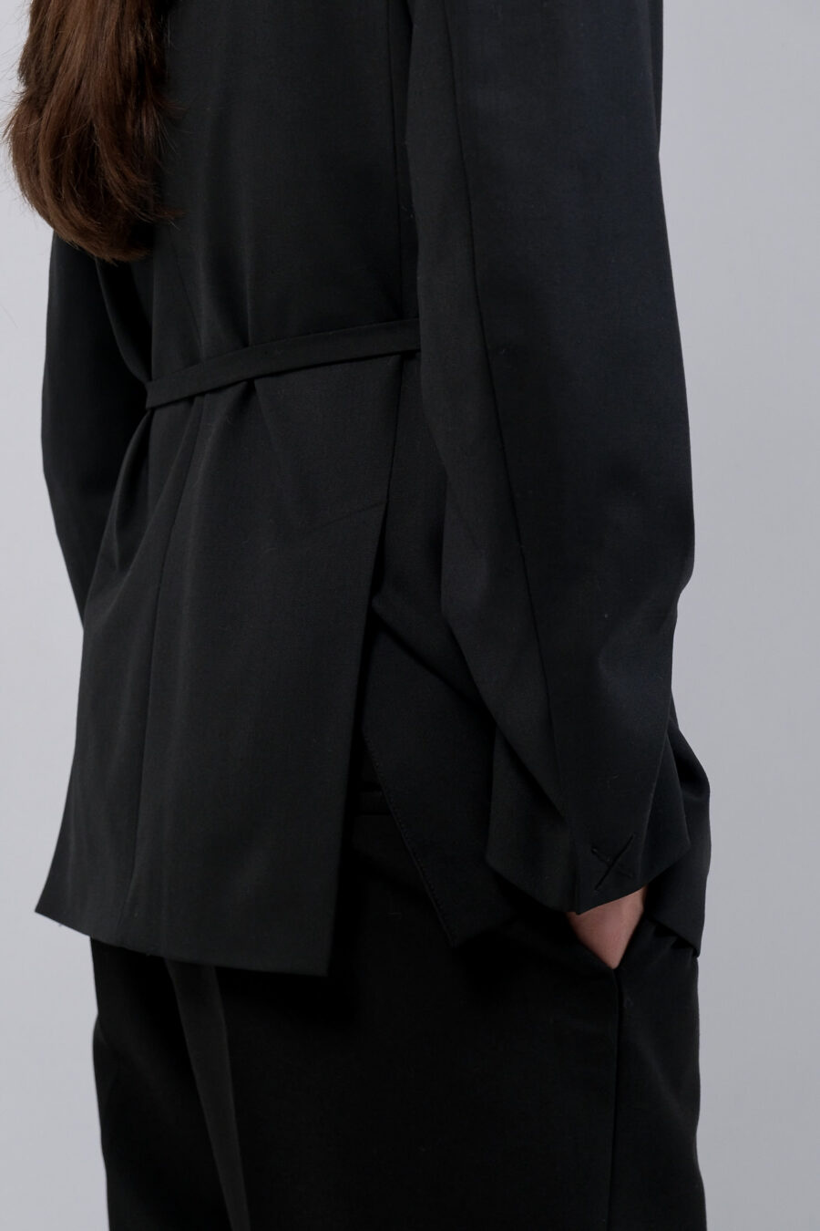 Black Wool Jacket - Image 10