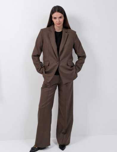 Chocolate Wool Pants