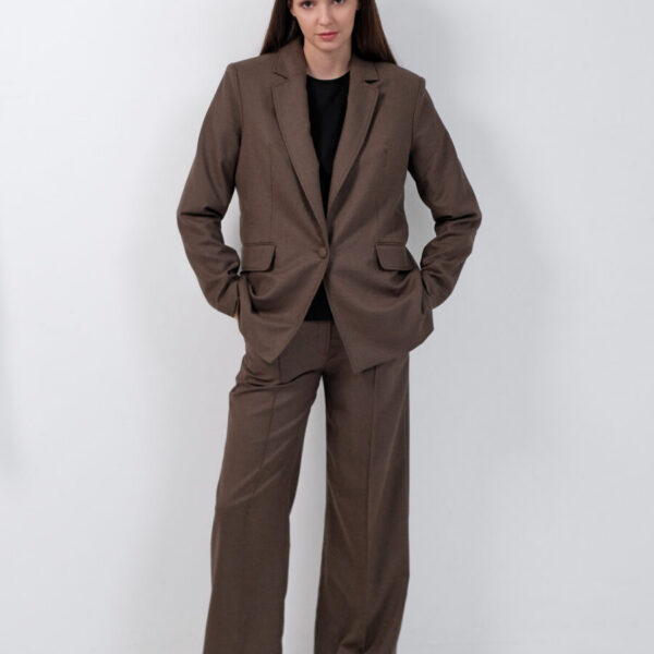 Chocolate Wool Pants