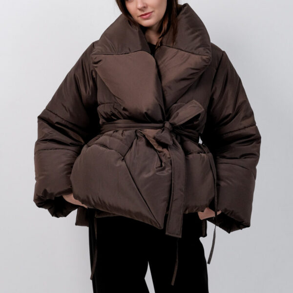 Chocolate Winter  Kimono