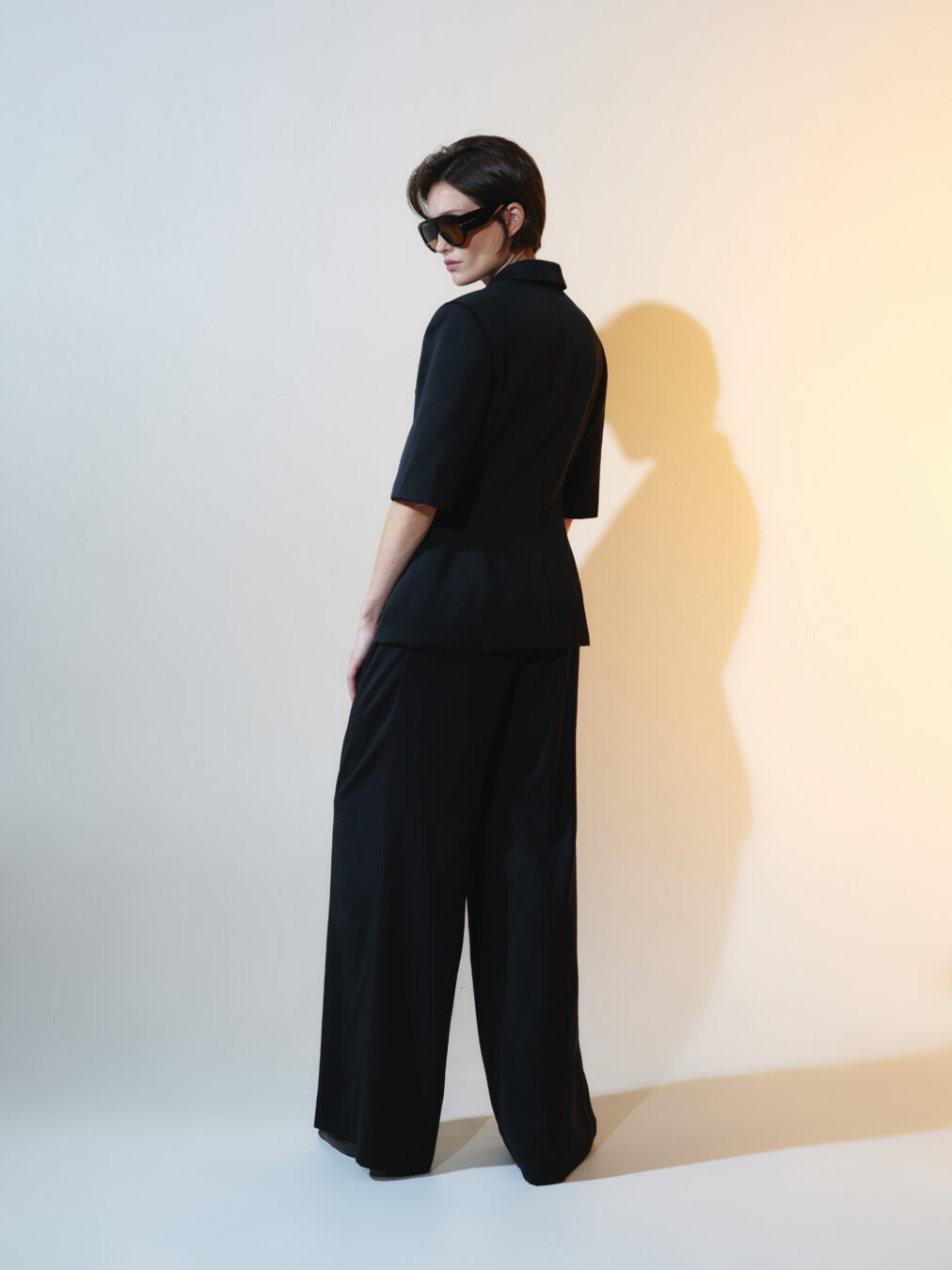 Black Jacket With Short Sleeves - Image 6