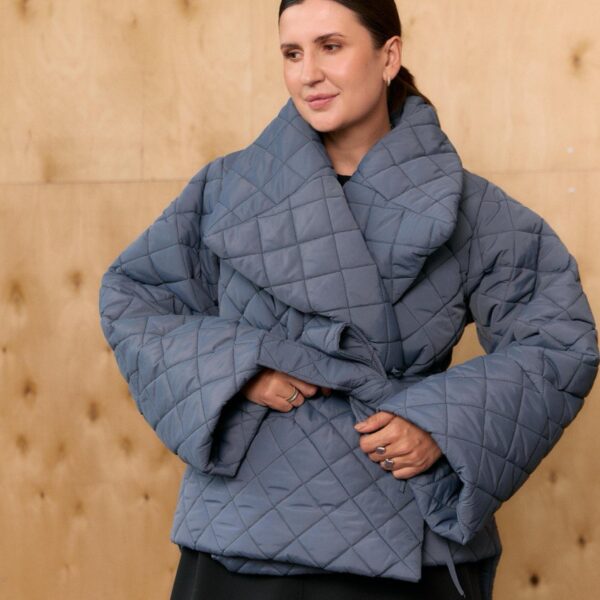 Blue Spring Kimono Jacket