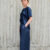 Dark Blue Viscose Pants