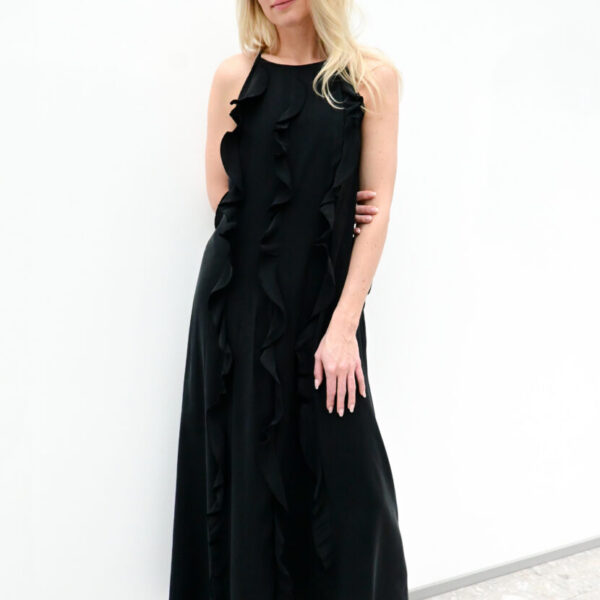 Black Viscose Dress