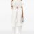 Ivory Draped Top&Trousers Set