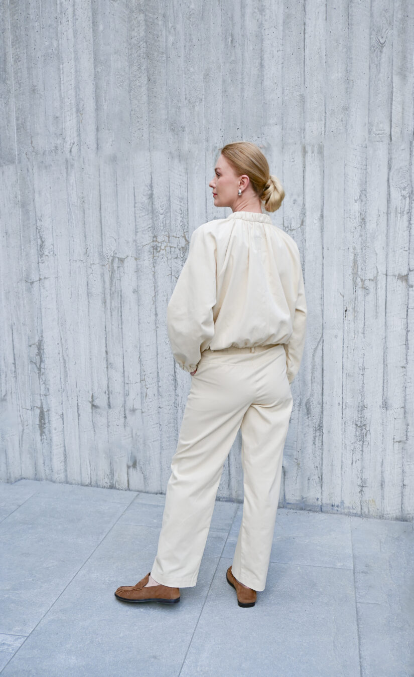 Jeans Beige Trousers - Image 4