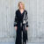 Black Viscose Cardigan