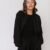 Black Linen Shirt and Shorts Set