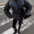 Graphite Kimono Winter Jacket