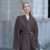 Brown Short Wool Coat