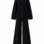 Black Knitted Wool Set