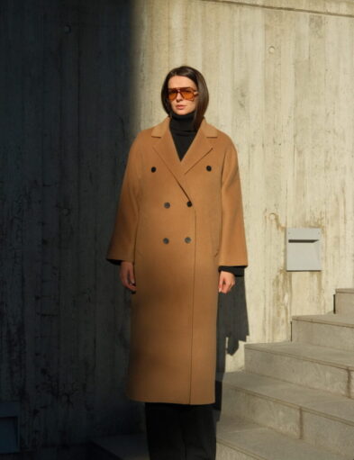 Camel Wool  Coat